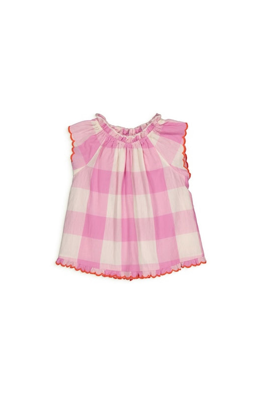 ANTOINETTE dress Check Lila