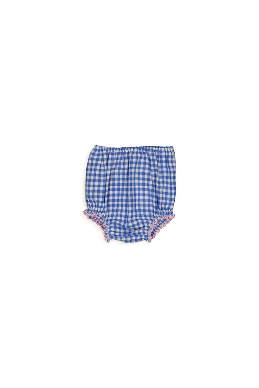 BABE bloomer Gingham Blue