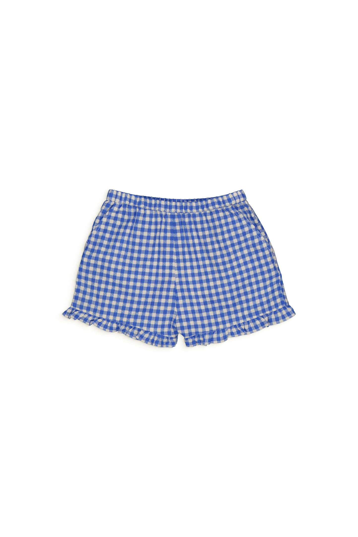 DINA short Gingham Blue