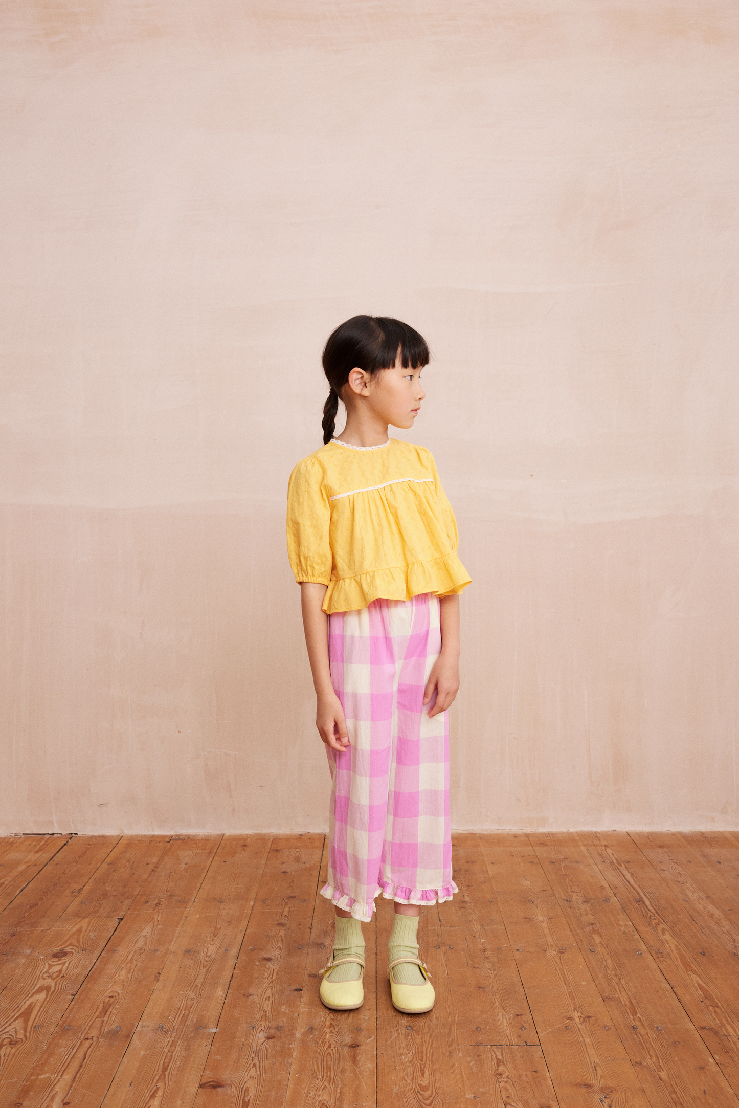 LISETTE blouse Dobby Apricot