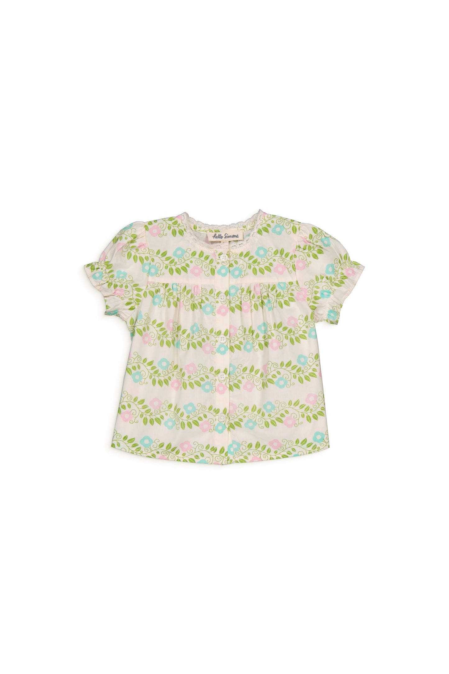 LANA baby blouse Farandole Ecru