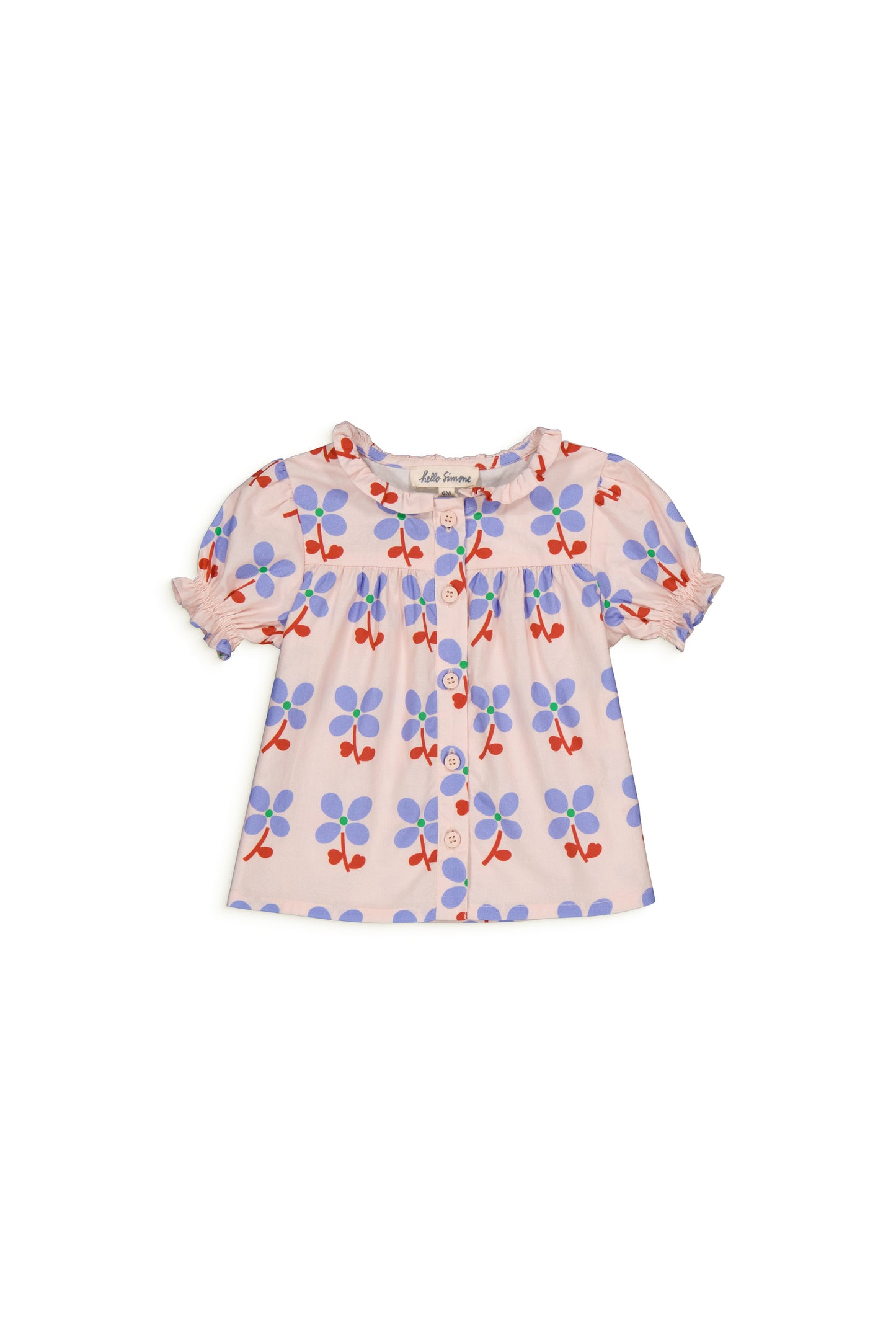 LANA baby blouse Olly Blue