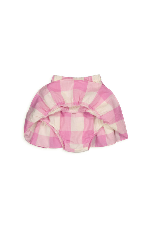 LEA skirt Check Lila