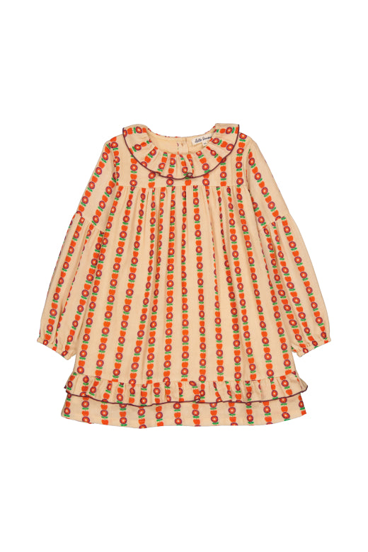 Madie dress Pomline Bleached Apricot