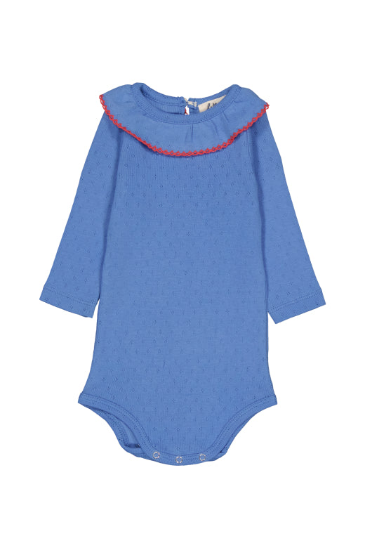 Pernille baby body Blue 