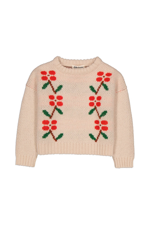 Mousse sweater Coquelicot