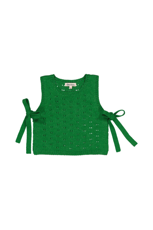 Perle vest Green