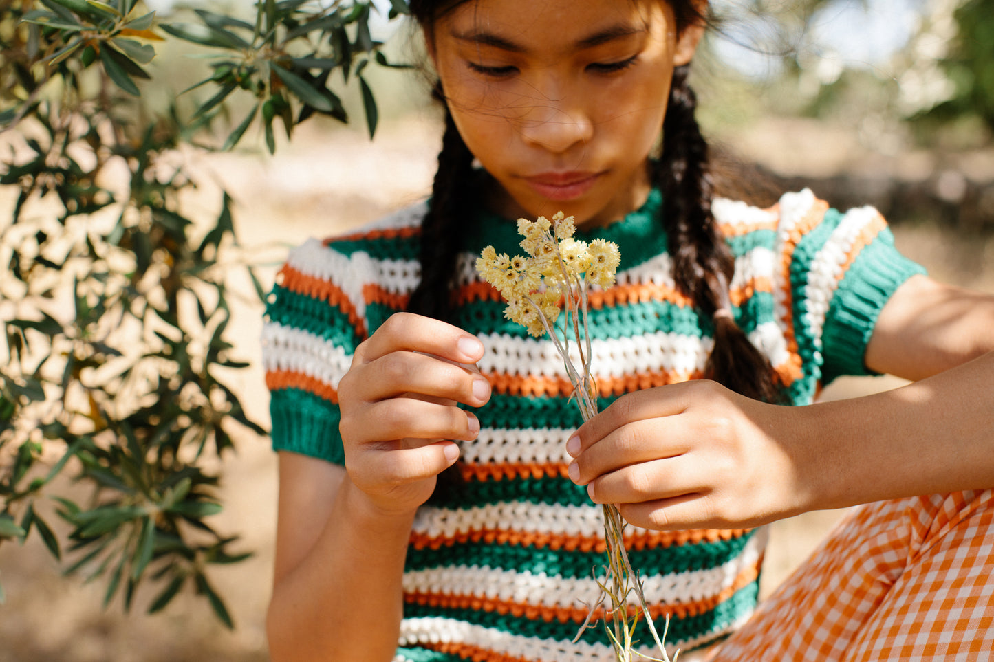 Cléo organic sweater Stripes