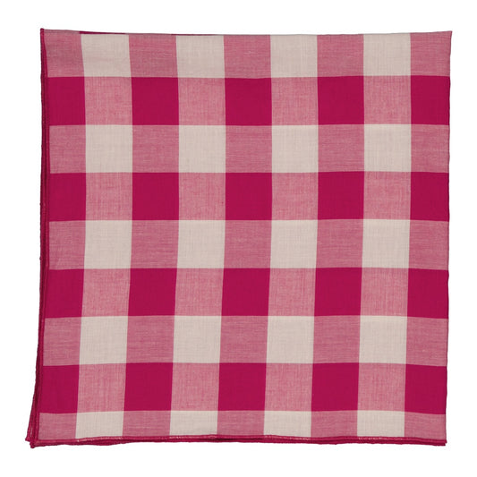 Foufou scarf Check Rose