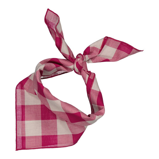 Foufou scarf Check Rose